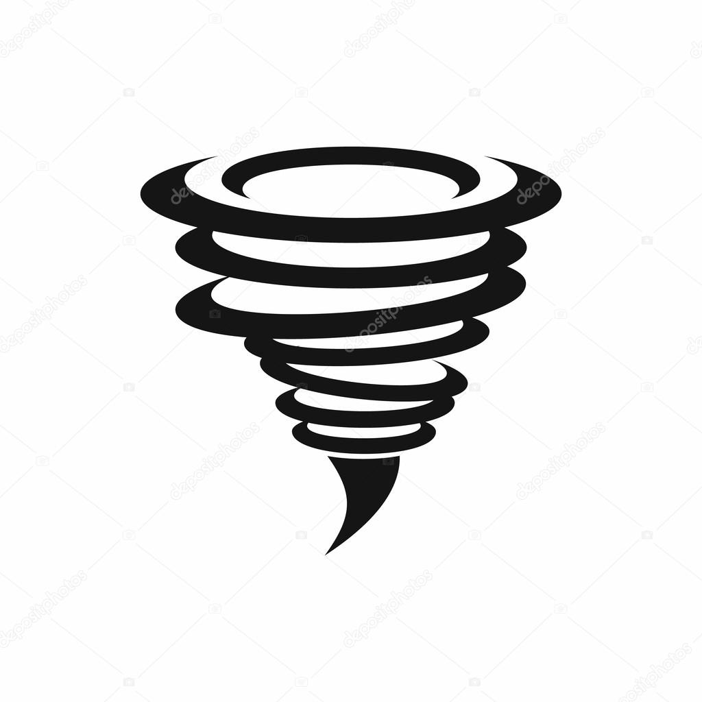 Tornado Icon Simple Style Stock Vector C Ylivdesign 111728420 - tornado staff icon roblox