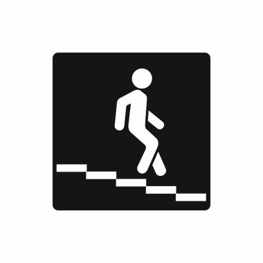 Altgeçit yol işareti simgesi, basit tarzı