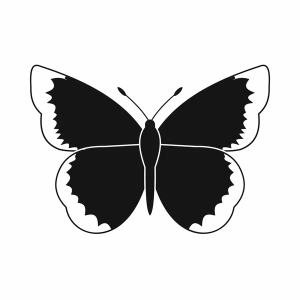 Schmetterlingsikone, einfacher Stil — Stockvektor