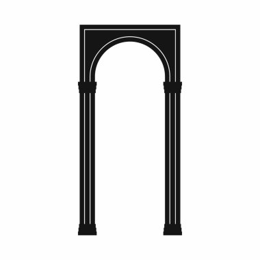 Kemer simgesi, basit tarzı