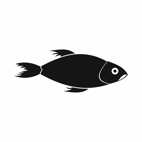 물고기 아이콘, 간단한 스타일 — 스톡 벡터
