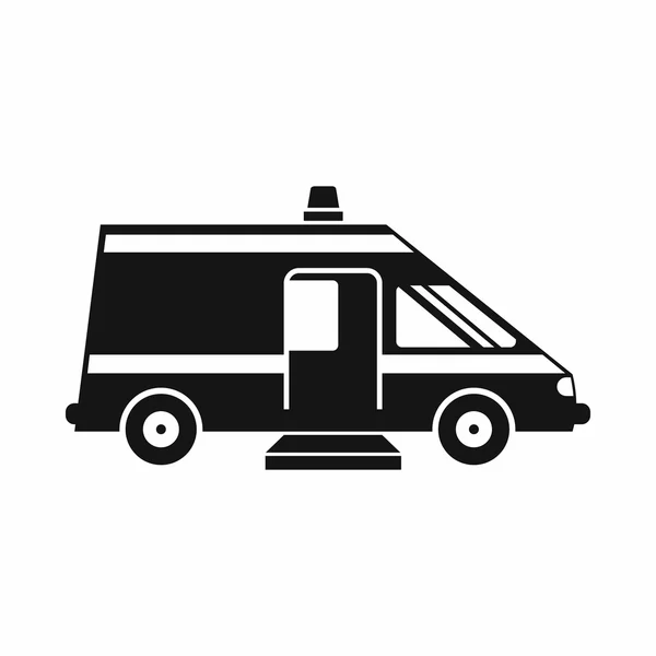 Ambulans ikon, enkel stil — Stock vektor