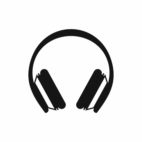 Icono de auriculares protectores, estilo simple — Archivo Imágenes Vectoriales