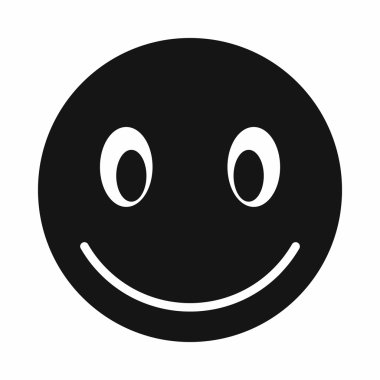 Gülümseyen ifade simgesi, basit tarzı