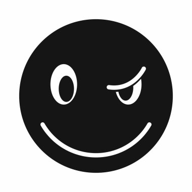 Eyewink ifade simgesi, basit tarzı