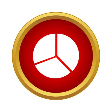 Pasta grafik simgesini, basit tarzı