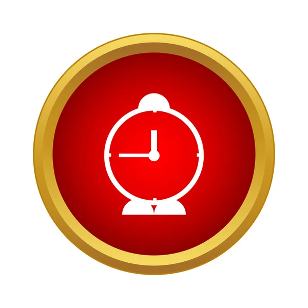 Reloj despertador Icono, estilo simple — Vector de stock