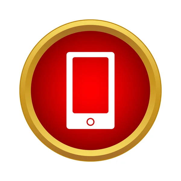 Icono del teléfono inteligente, estilo simple — Vector de stock