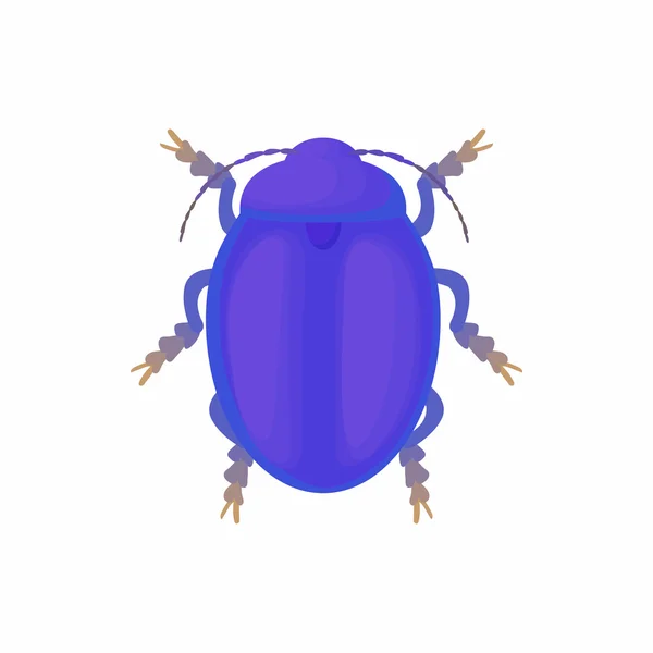 Icône de bug, style dessin animé — Image vectorielle