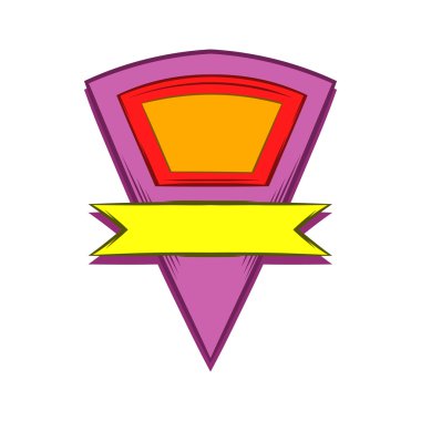 Renkli flamayı sarı kurdele simgesi