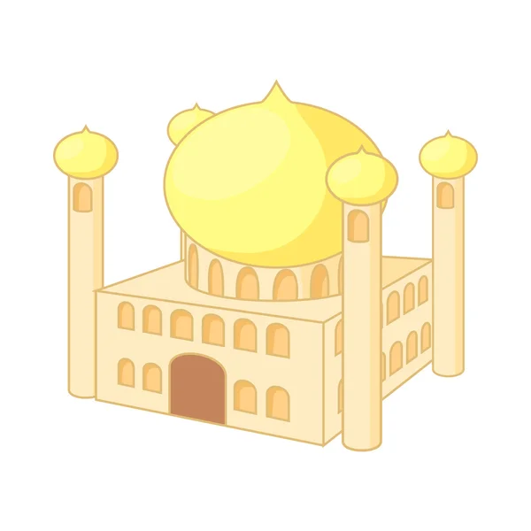 Jumeirah moschee, dubai ikone, cartoon style — Stockvektor