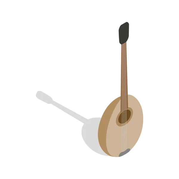 Icono de instrumento de música tradicional turca — Vector de stock