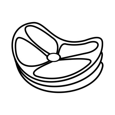 Biftek simgesi, taslak biçimi