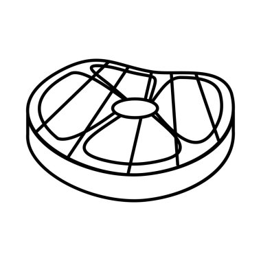 Biftek simgesi, taslak biçimi