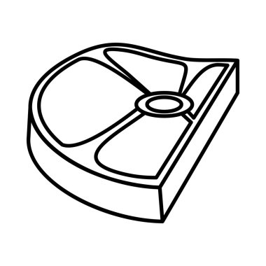 Biftek simgesi, taslak biçimi