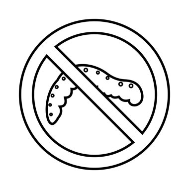 Anahat stili yok caterpillar işareti simgesi