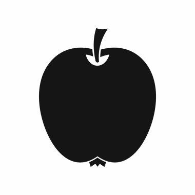 Elma simgesi, basit tarzı