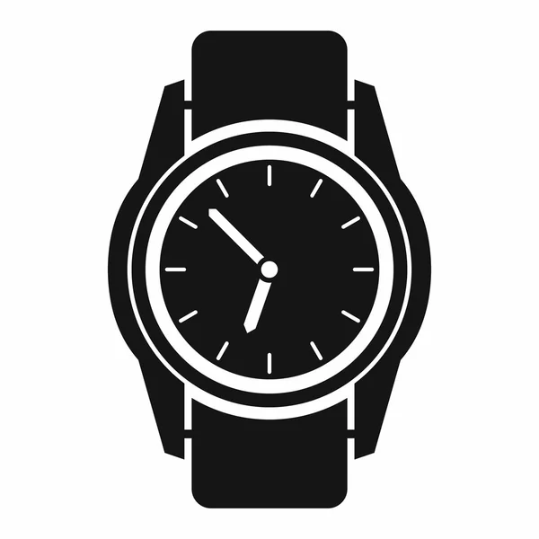 Icono del reloj, estilo simple — Vector de stock