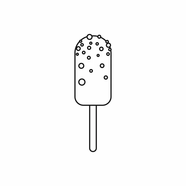 Ice Cream icon, outline style — Stock Vector