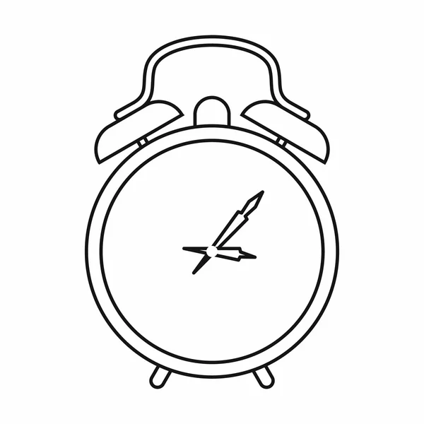Watch icon, outline style — Stock Vector