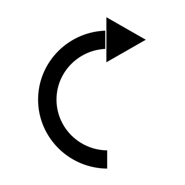 Icono de flecha, estilo simple — Vector de stock
