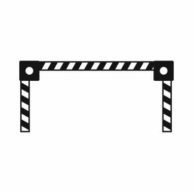 Bariyer simgesi, basit tarzı