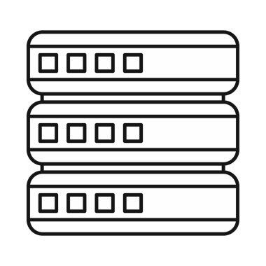 Veritabanı simgesini, anahat stili