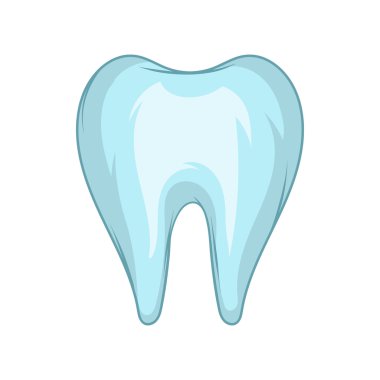 Diş simgesi, karikatür tarzı