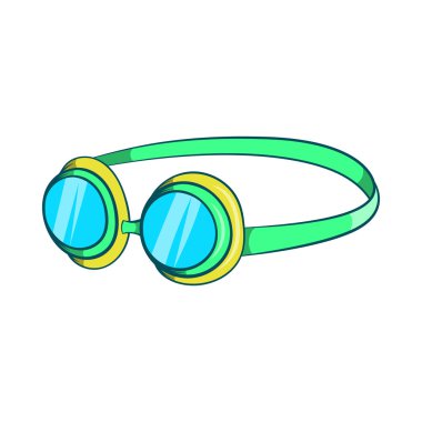 Gözlük simgesi, karikatür tarzı