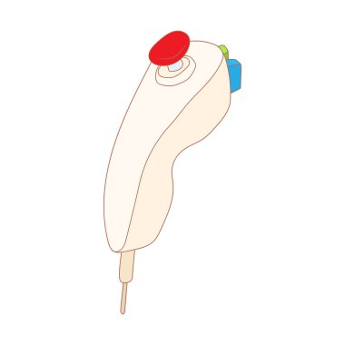 Oyun oyun çubuğu simgesi, karikatür tarzı