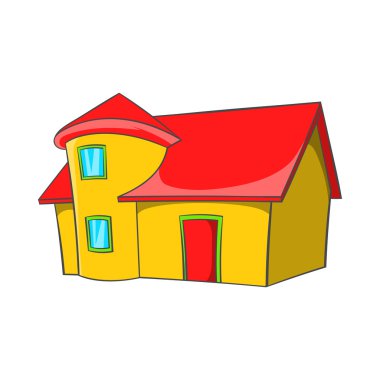 Emlak simgesi, karikatür tarzı