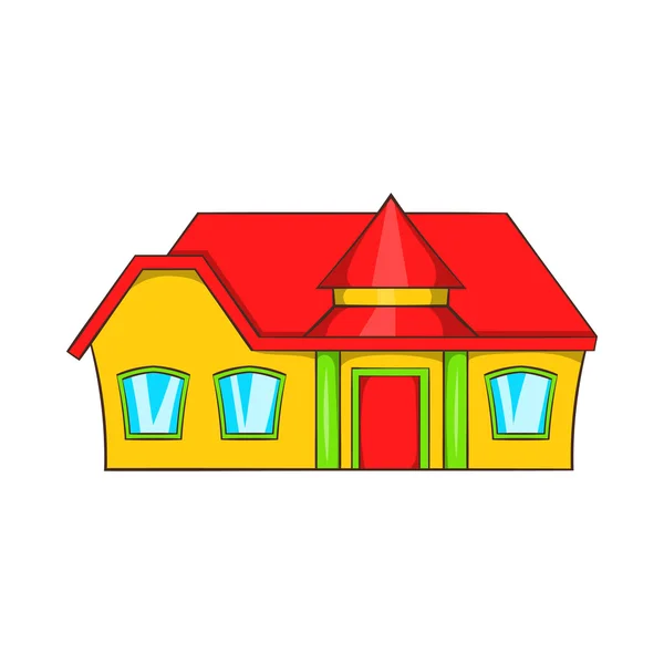 Real estate icon, cartoon style — Stock Vector