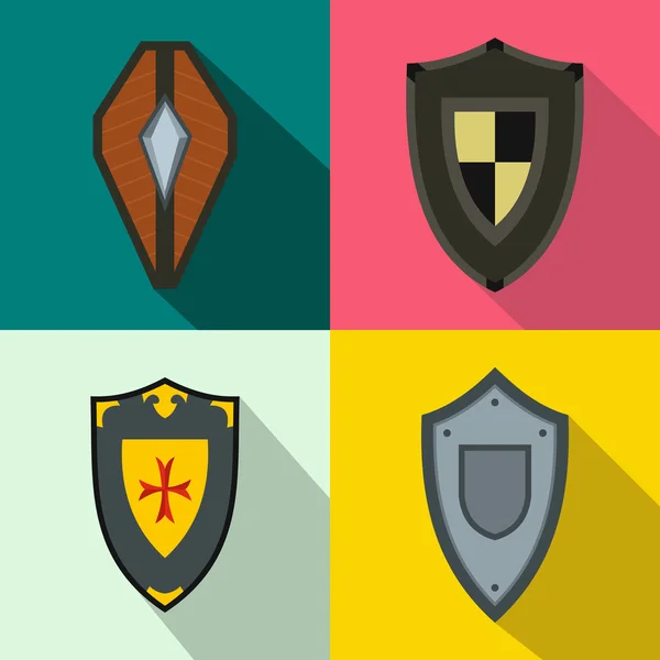 Shields and Banners Set — Stock Vector © giraphics #53438755