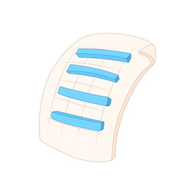 Txt dosya simgesini, karikatür tarzı