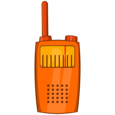 Turuncu el telsiz simgesi