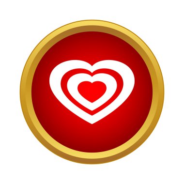 Kalp simgesi basit tarzı