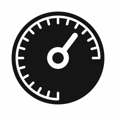Hız göstergesi simgesi, basit tarzı