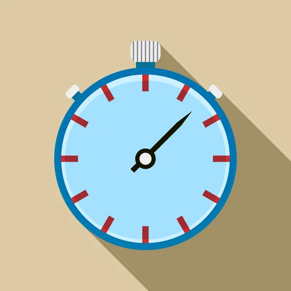 Icône chronomètre dans un style plat — Image vectorielle