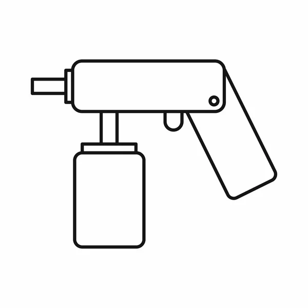 Spraydosenflasche mit Düsensymbol — Stockvektor