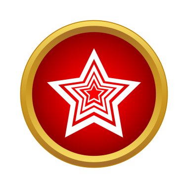Yıldız simgesi, basit tarzı
