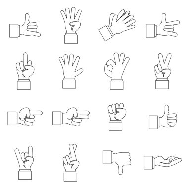 El jest Icons set, anahat ctyle