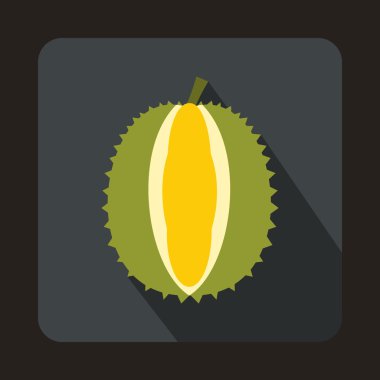 Düz stil Durian simgesini