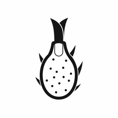 Dragon meyve simgesi, basit tarzı