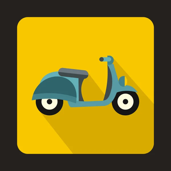 Motorbike icon in flat style — Stock Vector