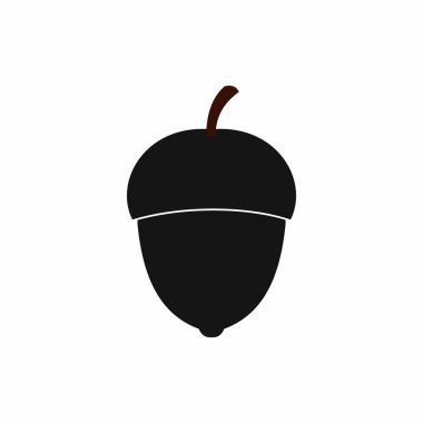 Meşe palamudu simgesi, basit tarzı