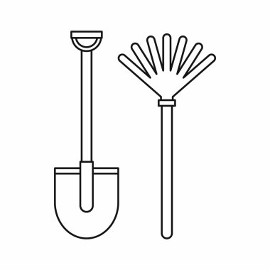 Komisyon ve kutsal kişilerin resmi, anahat stili kürek