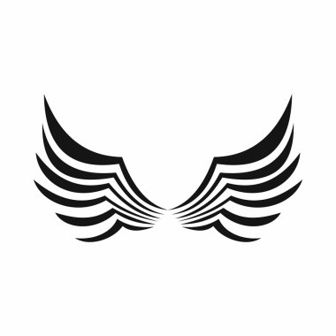 Kanat simgesi, basit tarzı