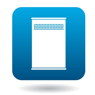 Basit tarzı açık kutusu simgesi