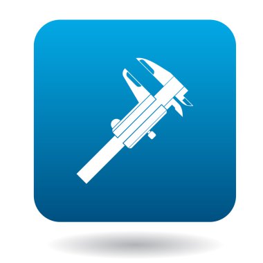 Çap pergeli aracı simgesi basit tarzı