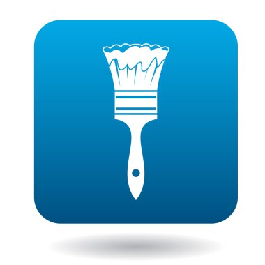 Boya fırça simgesi basit tarzı